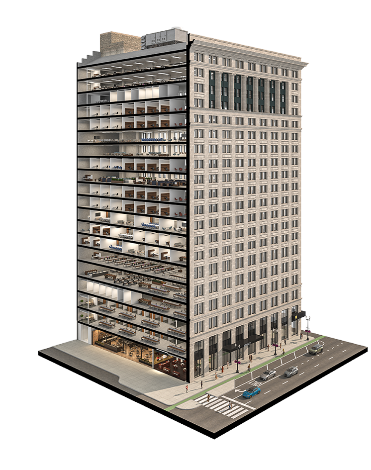 Rendering of 25 East Washington